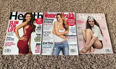 Health / Women's Health  - Lot of Three - Jessica Alba Covers Foto 1 de 2