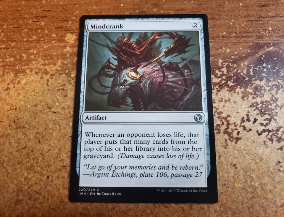 Mindcrank - Iconic Masters IMA - MTG Magic the Gathering - Lightly Played - Image 1 of 1
