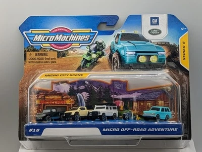 Micro Machines Off-Road Adventure - #18 Hummer, Land Rover - Series 6 - Image 1 of 3