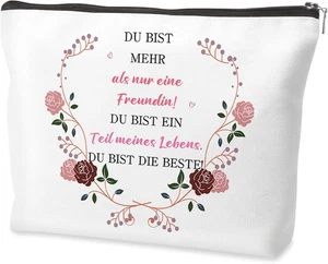 Kosmetiktasche Geschenk für Freundin Geburtstag Weihnachten - Bild 1 von 6