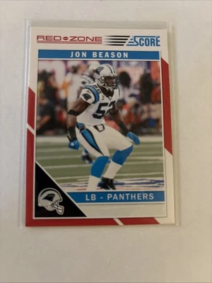 2011 Score Red Zone Jon Beason #44 - Image 1 of 2