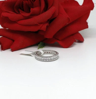 Anillo de plata esterlina nuevo con etiquetas JTV blanco brillante circonita cúbica talla 11 3,3 g CAT RESCUE Foto 1 de 2