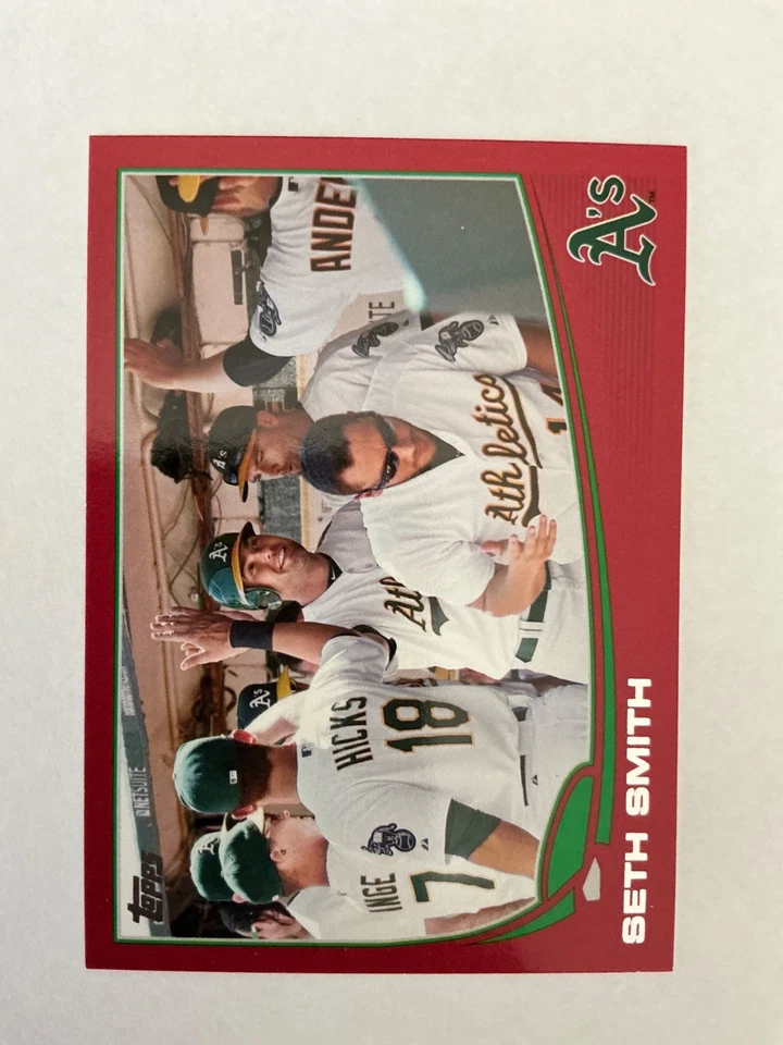 2013 Topps 棒球 - 底座、金色、红色、蓝色、新秀、迷你、插入件 — 第 1/1 张图片