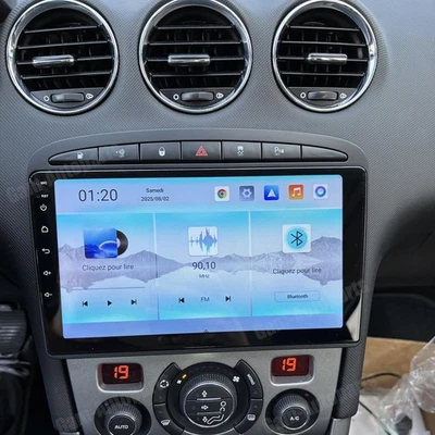 4+64G Android14 Für Peugeot 308 408 RCZ 2007-2015 Autoradio GPS Navi WiFi SWC - Bild 1 von 4