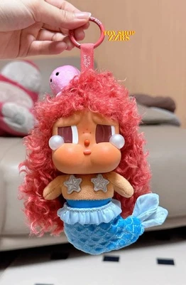 CRYBABY VACATION MODE ON SERIES VINYL PLUSH PENDANT TOY SECRET MERBABY TEARS ZZr - Image 1 of 4