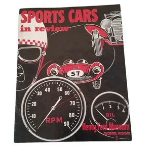 Sports Cars in Review Henry Ford Museum Vintage Book Automotive Automobile Car - Picture 1 of 5