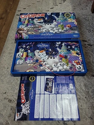 Operation Board Game Disney Frozen  Edition - Hasbro 2014 - Complete  - Image 1 of 4