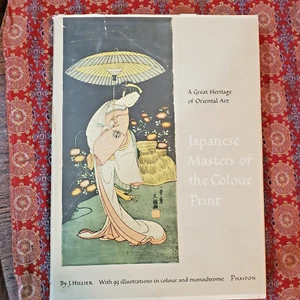 JAPANESE MASTERS OF THE COLOR PRINT by HILLIER 1954, Gorgeous Tipped in Prints - Bild 1 von 11