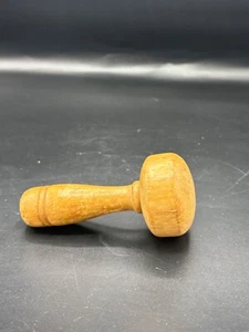 Vintage Primative Wooden Darning Tool  Sock Darner  4 1/2” Long - Picture 1 of 3