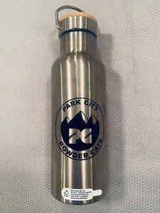 ParkCity Stainless Steel Water Bottle Insulated Vacuum Sport Drink Flask 1 Liter - Picture 1 of 4