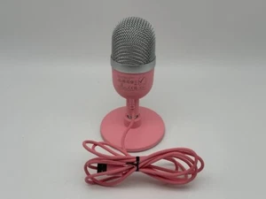 Razer Seiren Mini Wired Ultra-compact Condenser Microphone - Pink - Picture 1 of 4