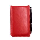 A7 Journal Notebook PU Leather Notepads 50 Lined Paper for Business Conference