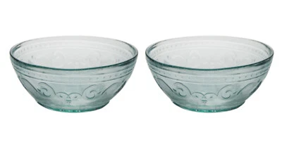 2x Coca-Cola Glasschale 500ml | Glas Schale, Müsli,- Snackschale Schüssel (9006) - Bild 1 von 2