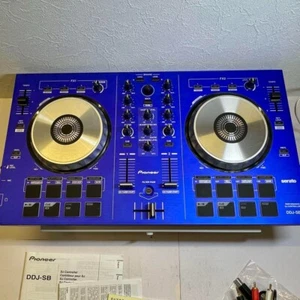 Pioneer DJ DDJ-SB-L Blue Limited Edition 2-Channel Serato Controller Tested Used - Picture 1 of 7