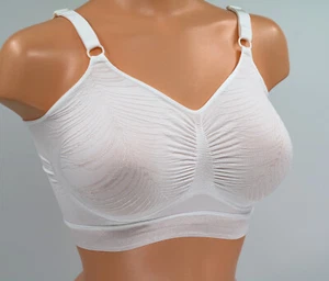 ♥Schlankstütz SPAGHETTI AR Bustier WEIß Gr. L 42/44 *Pfauenschimmer* SK2 ♥ - Picture 1 of 6