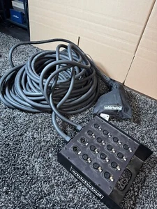 Whirlwind Custom 14x2 50ft Stage Audio XLR+RJ45 Snake 4x Ethercon Send/Return - Picture 1 of 8