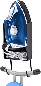 Ironing Board Hanger Wall Mount Ironing Holder Heat Resistant Iron Hanger with I - Picture 1 of 12
