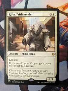 Magic The Gathering Rhox Faithmender Rare Jumpstart - Picture 1 of 2
