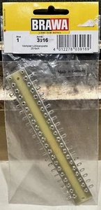 Brawa 3916 HO Scale Lötplatten 20 Klemmen Verdrahtungswerkzeug Modelleisenbahnen - Bild 1 von 2