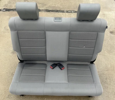 Jeep Wrangler 2008 asiento trasero gris pizarra medio tela ajuste código A7DD Foto 1 de 4