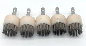 5 Pack Group 31 Battery Terminal Power Brush Cleaning Drill Bit - Picture 1 of 8