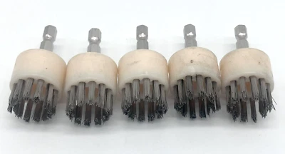 5 Pack Group 31 Battery Terminal Power Brush Cleaning Drill Bit - Image 1 of 4