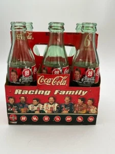 Botella de colección Coca Cola #99 PAQUETE DE 6 botellas Jeff Burton están limpias sin daños - Imagen 1 de 5