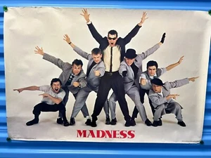 Vintage Authentic Madness Band Photo Poster 1981 Scotland Printing Fast Ship! - Picture 1 of 5