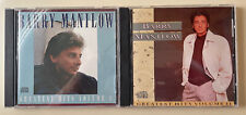 2 Barry Manilow CDs: "Greatest Hits Volume 1 & 2" Pre-owned