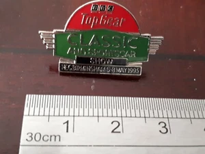 BBC Top Gear Classic & Sportscar Show, NEC, May 1995, Lapel Pin Badge, NEW - Picture 1 of 4