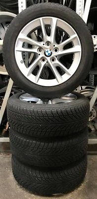 4 Orig BMW Winterräder Styling 474 205/55 R16 91H 1er F40 6855083 RDK 6540 - Bild 1 von 4