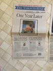 THE TORONTO STAR WED, SEPT 11, 2002 'ONE YEAR LATER' Twin Towers