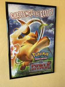 Pokémon Promotional Poster EX Power Keepers Raichu Trading Card Game - Picture 1 of 1