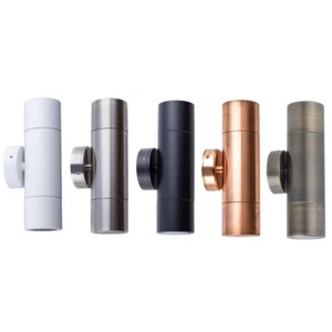 3A Modern LED Cylinder Up & Down Light Wall Pillar External Outdoor Waterproof - Picture 1 of 7