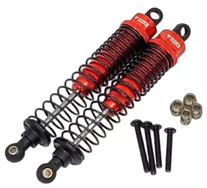 NHX RC Aluminum Front / Rear Shocks : Everest Gen7 Sport / Pro Red - Picture 1 of 2