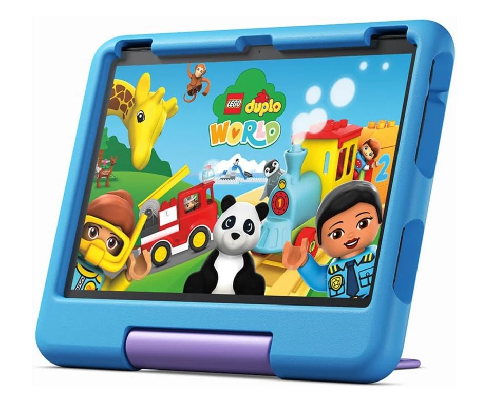 Amazon Fire HD 10 Kids 13. Gen 2023 32GB WLAN 10 Zoll Blau Tablet für Kinder