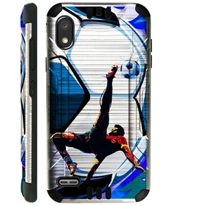 SILVERGUARD For TCL A2X A2 A1 Hybrid Phone Case Cover SOCCER BICYCLE KICK - Zdjęcie 1 z 3