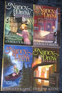 4 NEW Nancy Drew Diaries Paperback Mystery Books by Carolyn Keene Free Ship ! - Imagen 1 de 4