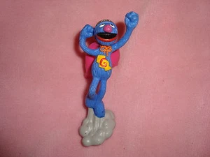 Sesame Street Grover as Super Grover Applause PVC Figure 3.5" - Bild 1 von 4