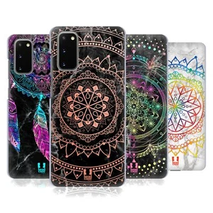 HEAD CASE DESIGNS MARBLES AND MANDALA HARD BACK CASE FOR SAMSUNG PHONES 1 - Picture 1 of 11