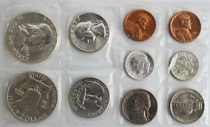1963 P & D Coin Set 3rd Party Put Together 1c-50c Coins 6 Silver Uncirculated #3 - Picture 1 of 3