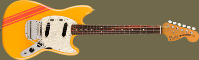 Fender Vintera II '70s Competition Orange Mustang Electric Guitar & Gig Bag
