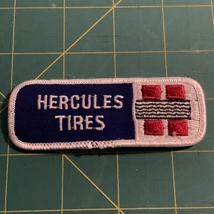 Vintage Hercules Tires Service Parts Uniform Patch 3.5” 4P - Picture 1 of 1