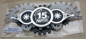 MTG 15th Anniversary White Life Counter MINT IN ORIGINAL HOLDER FREE SHIPPING - Picture 1 of 4