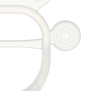 (Clear)Baby Teething Toys Silicone Teethers Mitten Teethers Chew Toys NEW - Picture 1 of 12
