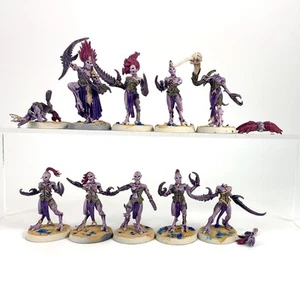X10 Daemonettes Of Slaanesh Plastic Warhammer AOS | P-00HMP - Picture 1 of 2
