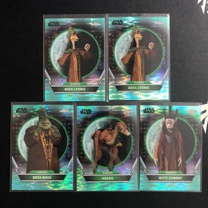 2024 Topps Star Wars Hyperspace Boss Lyonie Kaadu Gunray /199 Aqua Pulsar 5 Lot - Picture 1 of 3