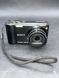 Sony Cyber-Shot DSC-H55 14,1 megapixel fotocamera digitale compatta nera funzionante - Foto 1 di 12