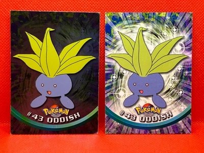 Pokémon Topps Oddish #43 1999 Topps TV Animation Edition Holo & Non Holo - Image 1 of 4