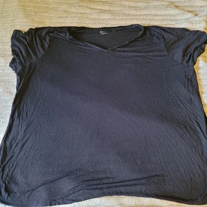 Apt 9 Essentials maglia t-shirt top donna taglia 2X nero manica corta - Foto 1 di 6